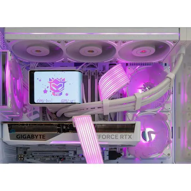 Alt view image 4 of 5 - Hyper Cyber Aurora Ryzen CPU | Ryzen GPU | GeForce GPU | Gaming PC