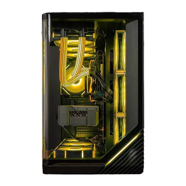 Alt view image 4 of 5 - Hyper Cyber Project - 026 Ryzen CPU | GeForce GPU | Custom Cooler Display | Gaming PC AMD Ryzen 7 7800X3D NVIDIA GeForce RTX 5080
