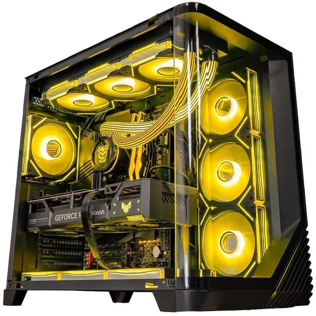 Main image of Hyper Cyber Project - 026 Ryzen CPU | GeForce GPU | Custom Cooler Display | Gaming PC AMD Ryzen 9 9950X3D NVIDIA GeForce RTX 5070 12GB