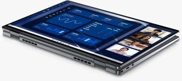 Alt view image 2 of 7 - Dell Latitude 9000 (9450) 2-in-1 Laptop - 14 inch QHD+ (2560 x 1600) 500-nits Touch Display - Intel Core Ultra 7-165U - 1TB - 16GB RAM - Win11 pro- 5G Qualcomm (eSIM)