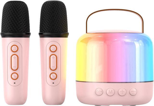 Alt view image 2 of 5 - Mayflower Mini Karaoke Machine for Kids Adults, Portable Bluetooth Karaoke Speaker with 2