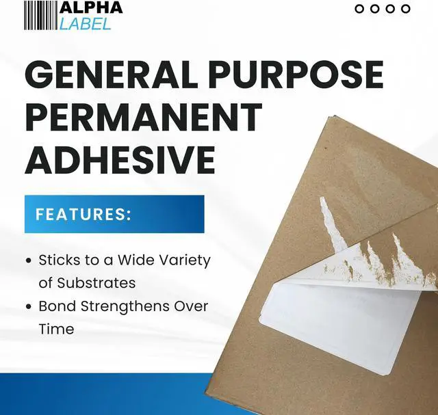 Alt view image 4 of 7 - ALPHA LABEL - 4" x 6" Direct Thermal Labels, 4 Rolls, 4000 Labels, 3 Core, No Ribbon Required, Made in Canada, Compatible with Zebra Industrial Printers