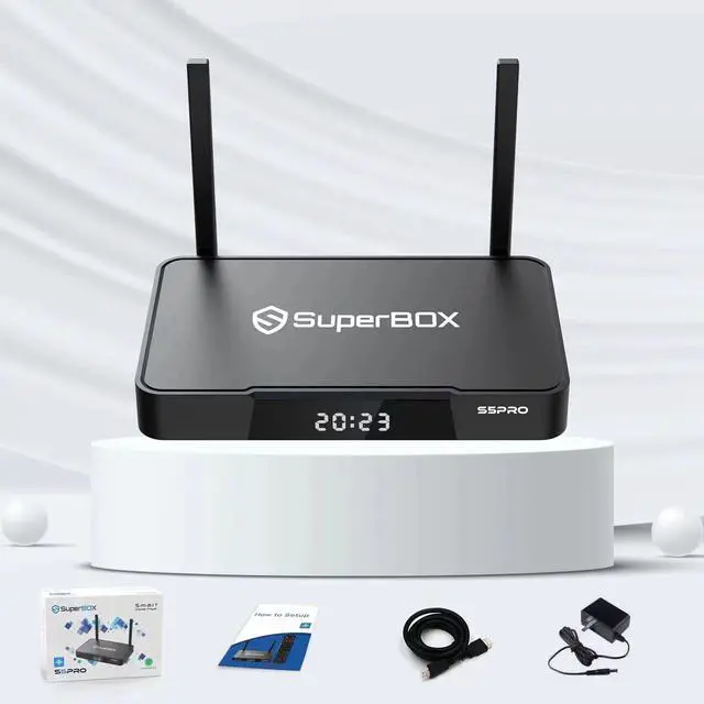 Superbox S5 PRO Fully Loaded TV box,4+32,Android 12,Dual-band Wi