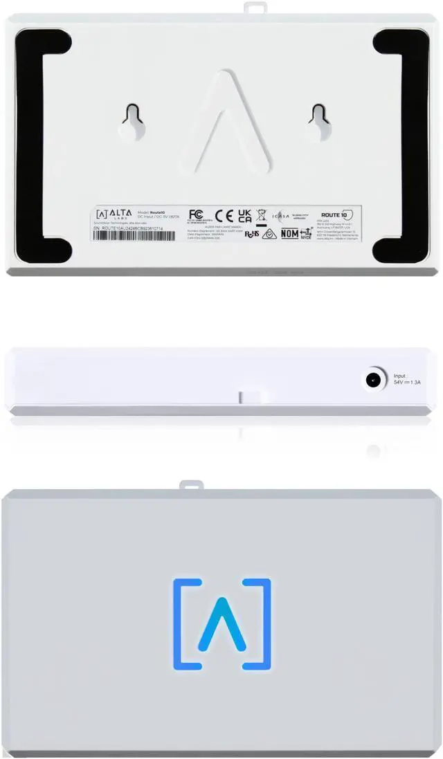 Alt view image 3 of 8 - Alta Labs Route10 High-Performance Qualcomm Quad-Core Hardware-Accelerated 10 Gbps VPN Router | 2 10 Gbps SFP+ and 4 2.5 Gbps Ports | Real-Time Stats | 40W PoE+ to Power Alta Labs WiFi Access Points
