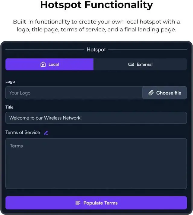 Alt view image 6 of 7 - Alta Labs Control On-Premise Network Controller - Compatible with All Alta Labs WiFi Access Points, Manage Up to 1,000 Devices, PoE+, Advanced Filtering, Hotspot, Secure Enterprise Network Manage