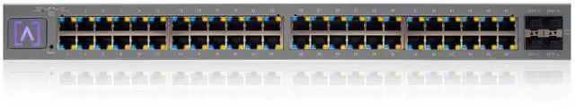 Main image of S48APOE | 48-Port Full PoE+ Managed Switch | 740W Power Budget | 32× 1GbE PoE+ Ports | 16× 2.5GbE PoE+ Ports | 4× 10Gb SFP+ Uplinks | Cloud & Bluetooth Management| Rackmount | Fan Cooled