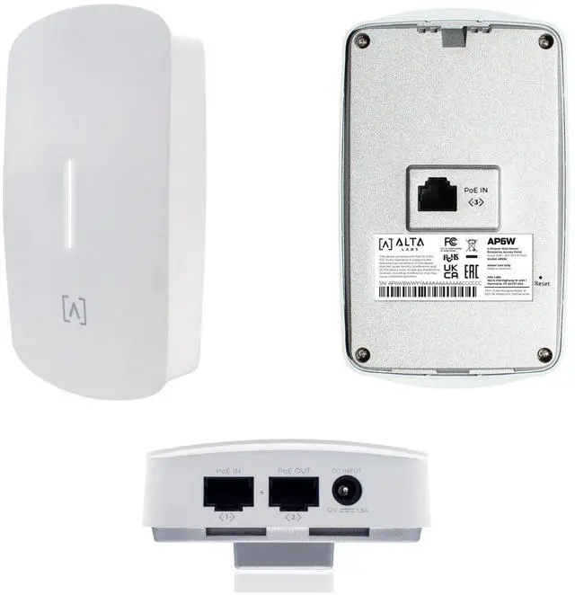 Alt view image 7 of 7 - AP6W Wall Mounted PoE Pass Through WiFi 6 Access Point | Seamless Roaming | 3 Gbps | Dual Band | Content Filtering | IP54 Rated | Real-Time Network Monitoring | WiFi Access Point