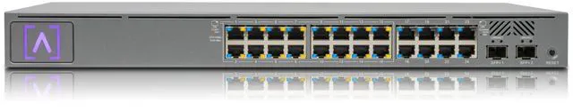 Main image of Alta Labs S24-POE Cloud-Managed PoE+ Switch w/ 24 Gigabit Ethernet Ports and 2 SFP+ Ports, Power Over Ethernet on 16 Ports, 240W PoE Budget, 2 SFP+ Ports Support Up To 10 Gbps Fiber/Copper Connections