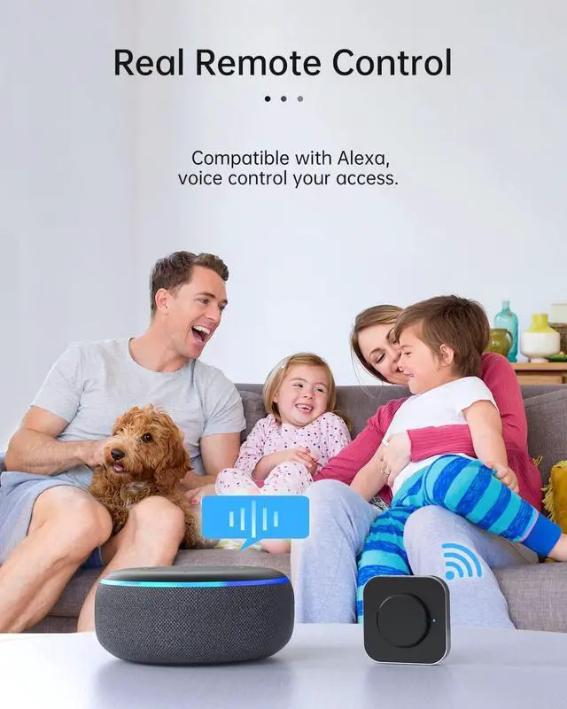 Alt view image 5 of 7 - SMONET WiFi Smart Door Lock,Keyless Entry Keypad Deadbolt with Gateway Remote Control Digital Front Door Lock Bluetooth Electronic Auto Lock Touchscreen Work with Alexa Code for Home Office Airbnb