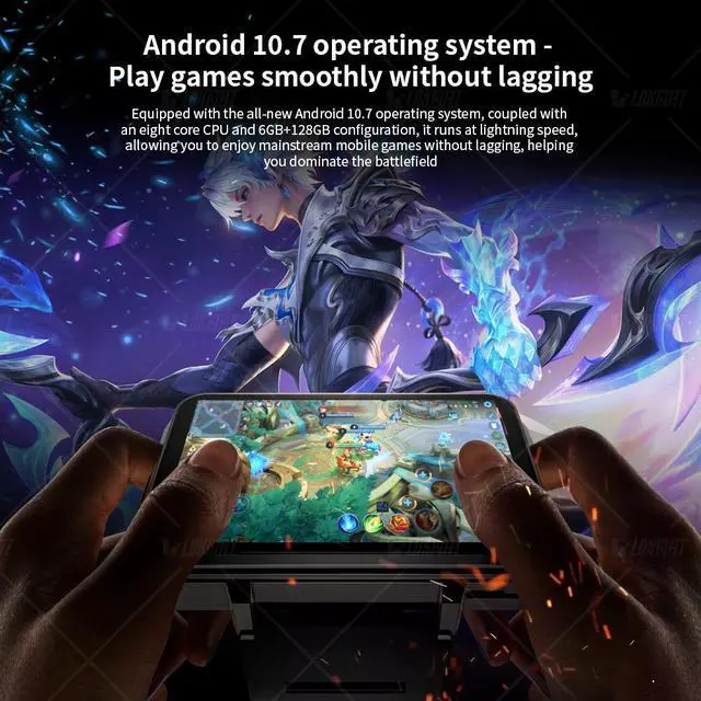 Alt view image 6 of 7 - LOKMAT APPLLP 5 MAX Smart Phone Watch Can Be Inserted With 4G/5G Phone Card, Full Network Access WiFi Internet Access, Junior And Senior High School Students Independent Call Multi-Function 6GB+128GB