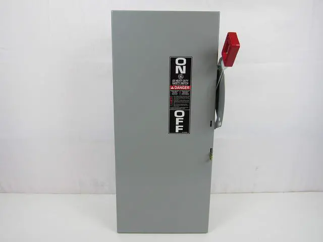 Alt view image 5 of 8 - GE TH3362 60A 600V 3P Heavy Duty Indoor Fusible Switch