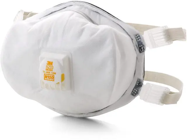 Alt view image 20 of 20 - 3M N100 Disp Respirator