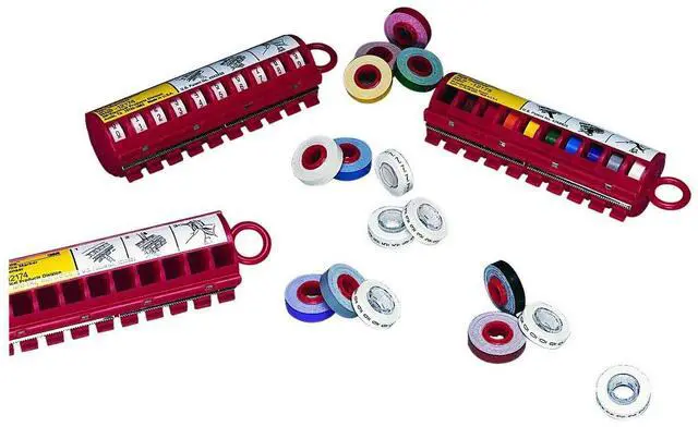 Alt view image 2 of 2 - 3M ScotchCode Wire Marker Tape Refill Roll SDR-7, 10 Rolls of "7"