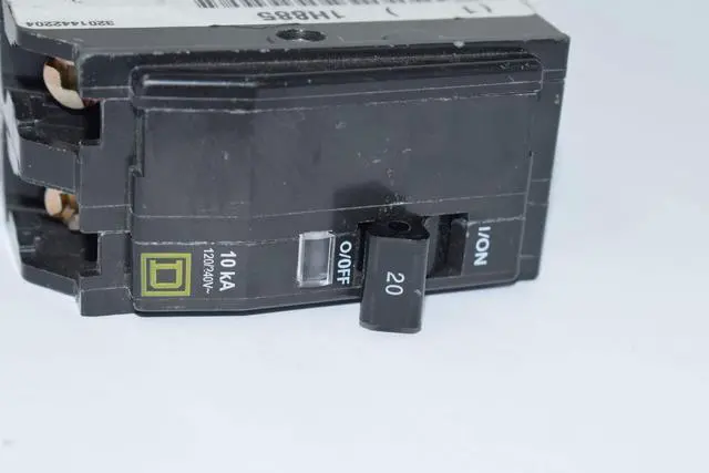 Alt view image 9 of 10 - SQUARE D QOB220 Miniature Circuit Breaker, QO Series, 20A, 2 Pole, 120/240V AC,