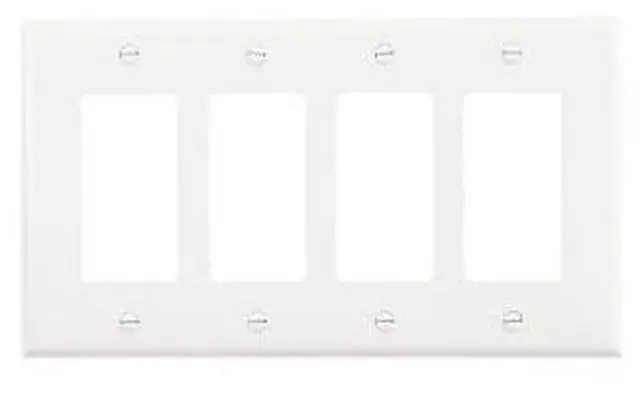 Alt view image 2 of 6 - Eaton NSB PJ264W Wallplates and Accessories Wallplate White EA
