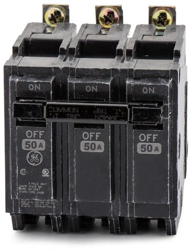 Alt view image 4 of 4 - GE New General Electric THQB32050 Circuit Breaker, Color