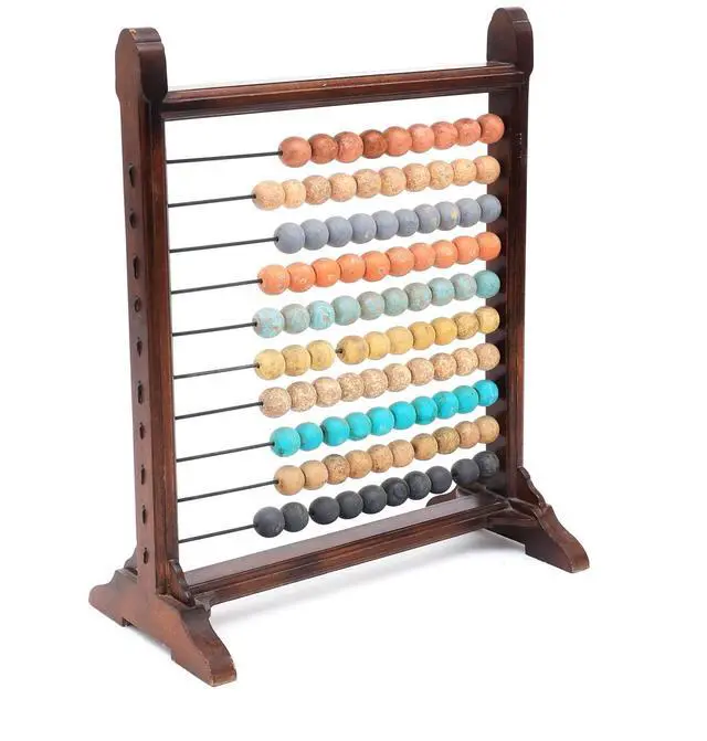 Alt view image 3 of 4 - ExpoBazaar Wooden Abacus Growing Learning Development Toy - 23" X 12"