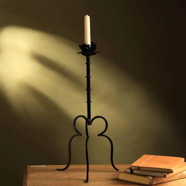 Alt view image 2 of 4 - ExpoBazaar Home Decor Mellory Candle Holder - 17.5" X 10"
