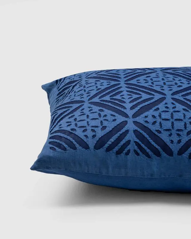 Alt view image 4 of 6 - Expobazaar Cushion Cover Applique Diamond Design, Set Of 2