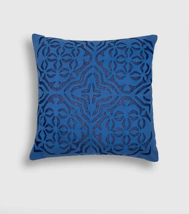 Alt view image 3 of 5 - Expobazaar Cushion Cover Applique Kidd Design, Set Of 2
