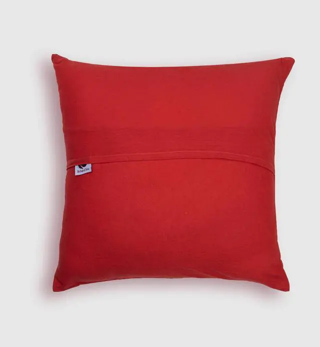 Alt view image 3 of 5 - Expobazaar Cushion Cover Applique Ball Design, Set Of 2