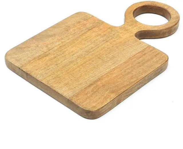 Alt view image 3 of 3 - Expobazaar Cheese Board / Cutting Board  Square Handcrafted from Premium Mango Wood
