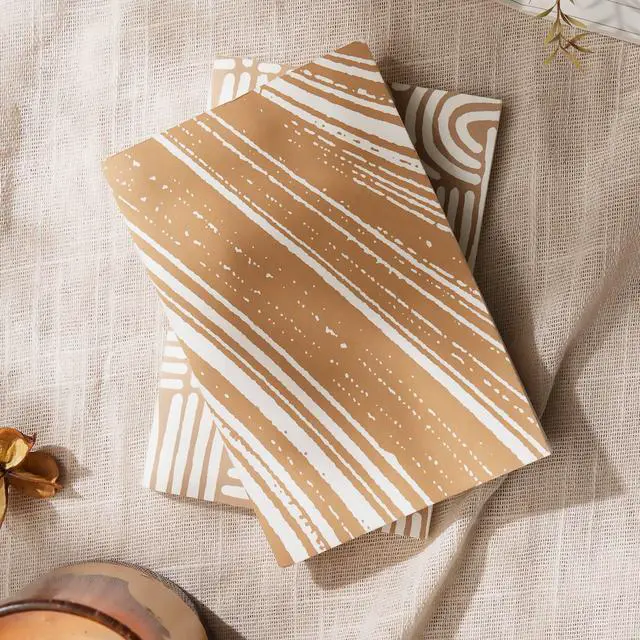 Main image of ExpoBazaar Soft Cover Brown Note Book - Pack of 5