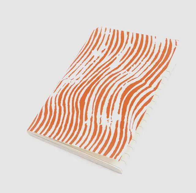 Alt view image 5 of 5 - ExpoBazaar Soft Cover Red Waves Note Book - Pack of 5