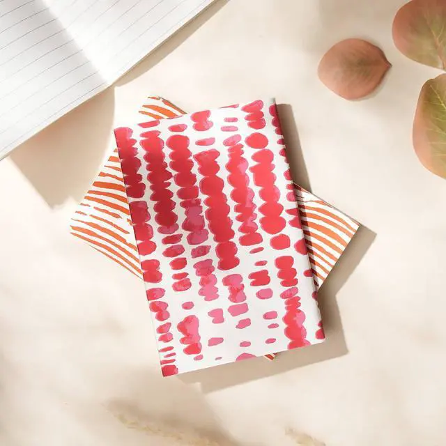 Alt view image 2 of 5 - ExpoBazaar Soft Cover Red Note Book - Pack of 5