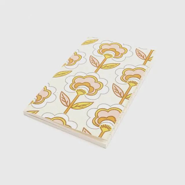 Alt view image 3 of 5 - ExpoBazaar Soft Cover Off white/Orange Note Book - Pack of 5