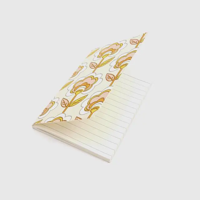 Alt view image 4 of 5 - ExpoBazaar Soft Cover Off white/Orange Note Book - Pack of 5