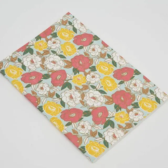 Main image of ExpoBazaar Flower Designed Soft Cover Notebook - Pack Of 6