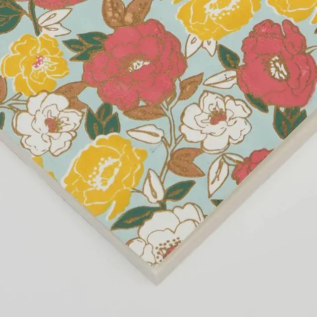 Alt view image 2 of 5 - ExpoBazaar Flower Designed Soft Cover Notebook - Pack Of 6