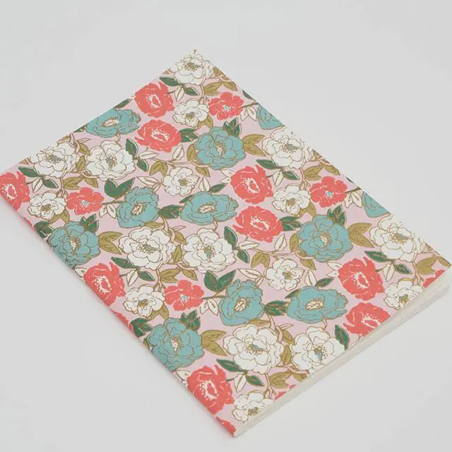 Main image of ExpoBazaar Floral Cover Notebook - Pack of 6