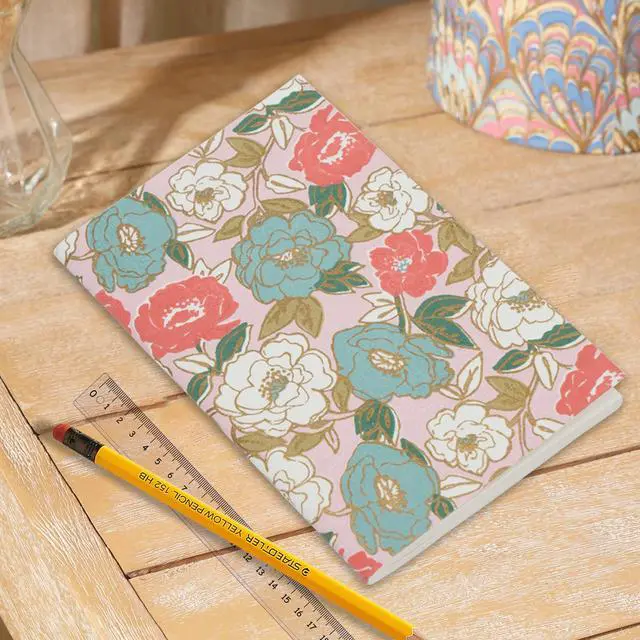 Main image of ExpoBazaar Floral Notebooks - Pack of 6