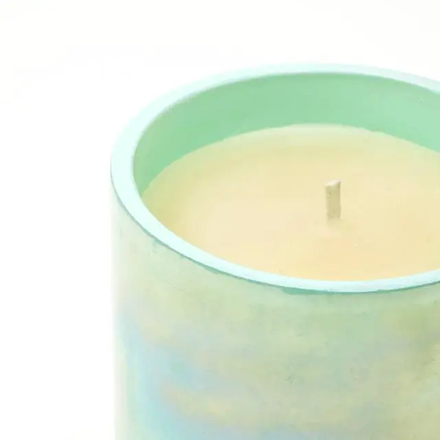 Alt view image 5 of 6 - ExpoBazaar Pastel Glow Scented Wax Candle  Blue | Elegant & Aromatic Candle for Home & Office | Soothing Fragrance & Long-Lasting Burn | Perfect for Relaxation, Décor & Gifting