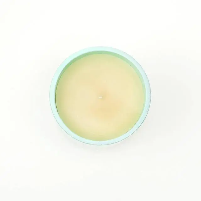 Alt view image 4 of 6 - ExpoBazaar Pastel Glow Scented Wax Candle  Blue | Elegant & Aromatic Candle for Home & Office | Soothing Fragrance & Long-Lasting Burn | Perfect for Relaxation, Décor & Gifting