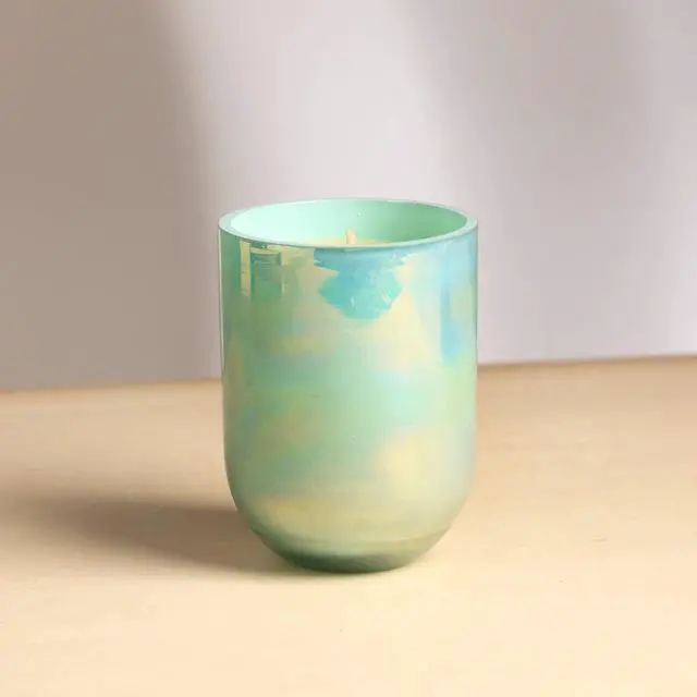Main image of ExpoBazaar Pastel Glow Scented Wax Candle  Blue | Elegant & Aromatic Candle for Home & Office | Soothing Fragrance & Long-Lasting Burn | Perfect for Relaxation, Décor & Gifting