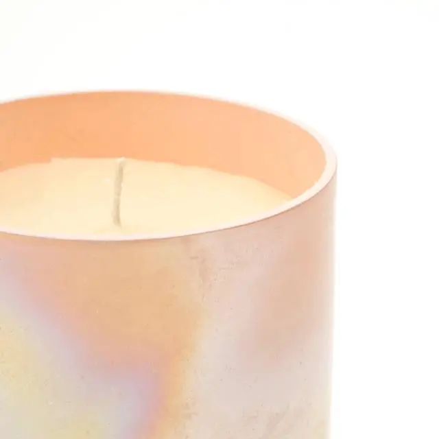 Alt view image 2 of 6 - ExpoBazaar Subtle Shine Scented Wax Candle  Peach | Elegant & Aromatic Candle for Home & Office | Soothing Fragrance & Long-Lasting Burn | Perfect for Relaxation, Décor & Gifting
