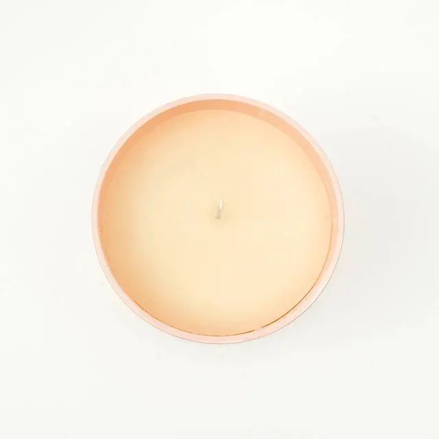 Alt view image 4 of 6 - ExpoBazaar Subtle Shine Scented Wax Candle  Peach | Elegant & Aromatic Candle for Home & Office | Soothing Fragrance & Long-Lasting Burn | Perfect for Relaxation, Décor & Gifting