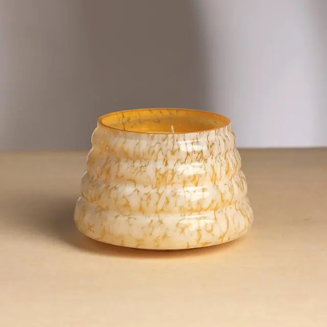 Alt view image 5 of 6 - ExpoBazaar Pastel Whisper Scented Wax Candle  Yellow | Elegant & Aromatic Candle for Home & Office | Long-Lasting Burn & Soothing Fragrance | Perfect for Relaxation, Décor & Gifting