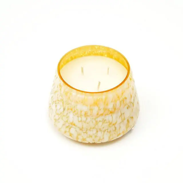 Alt view image 2 of 6 - ExpoBazaar Pastel Whisper Scented Wax Candle  Yellow | Elegant & Aromatic Candle for Home & Office | Long-Lasting Burn & Soothing Fragrance | Perfect for Relaxation, Décor & Gifting