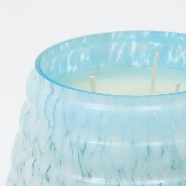 Alt view image 5 of 5 - ExpoBazaar Pastel Whisper Scented Wax Candle  Blue | Elegant & Aromatic Candle for Home & Office | Long-Lasting Burn & Soothing Fragrance | Perfect for Relaxation, Décor & Gifting