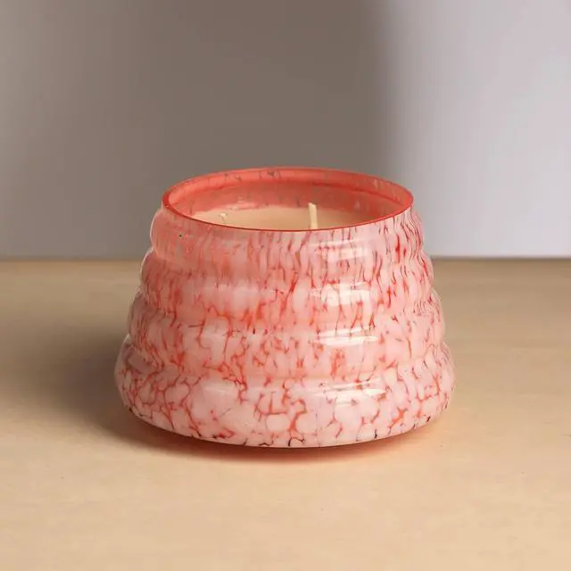 Main image of ExpoBazaar Pastel Whisper Scented Wax Candle  Pink | Elegant & Aromatic Candle for Home & Office | Long-Lasting Burn & Soothing Fragrance | Perfect for Relaxation, Décor & Gifting