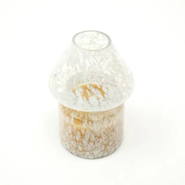 Alt view image 3 of 6 - Expobazaar Dreamy Splutter Scented Wax Candle  White | Elegant & Aromatic Candle for Home & Office | Long-Lasting Burn & Soothing Fragrance | Perfect for Relaxation, Décor & Gifting