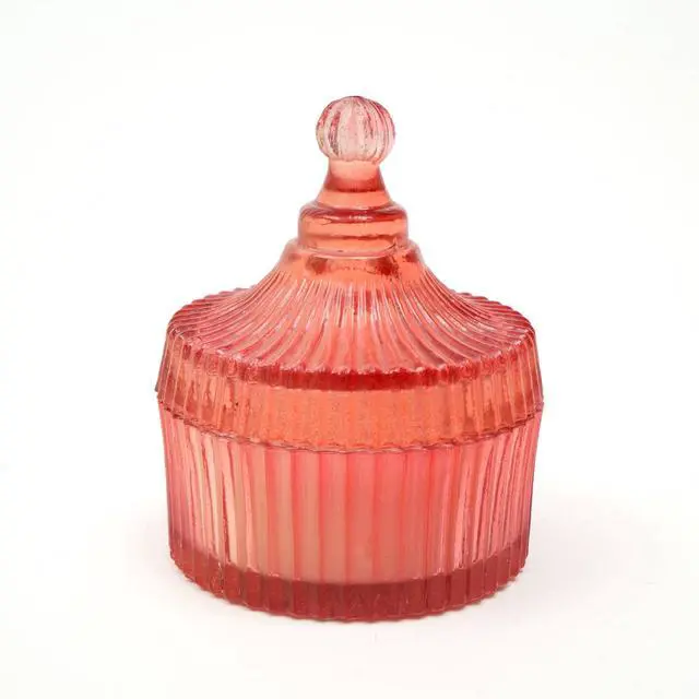 Alt view image 3 of 6 - ExpoBazaar Posh Radiance Scented Wax Candle  Orange | Luxurious & Aromatic Candle for Home & Office | Long-Lasting Burn & Refreshing Fragrance | Perfect for Relaxation, Décor & Gifting