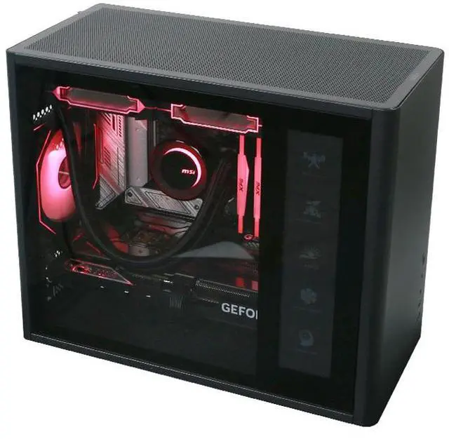 Alt view image 5 of 7 - Gintol SOEYI U350 PRO micro atx case/mini itx case computer case small chassis pc supports 240 water cooling radiator chassis desktop computer case host chassis