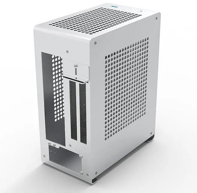 Alt view image 3 of 7 - Gintol zzaw A1P all aluminum alloy mini itx case computer case pc casechassis FLEX (small 1U) power supply for home office mini portable HTPC computer host small chassis 5.8L