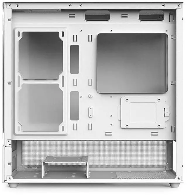 Alt view image 6 of 7 - V930 atx/microatx computer case, desktop computer host case, side view sea view room tower case, gaming and esports 360 water-cooled gaming computer case
