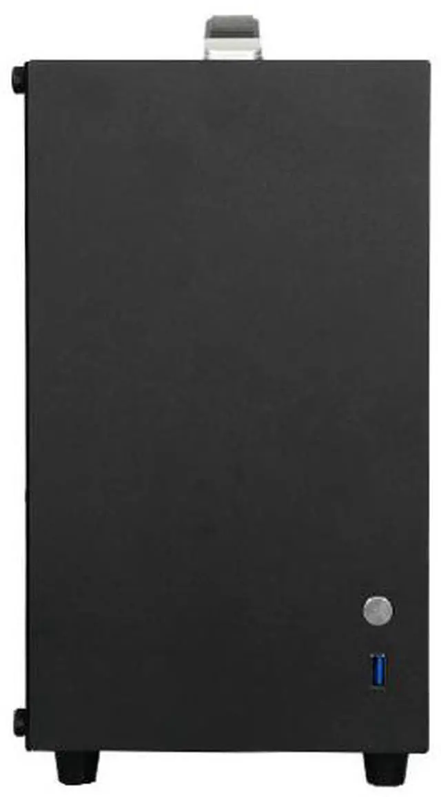 Alt view image 7 of 7 - Gintol A600 micro atx case/mini itx case computer Pc case small chassis , portable, side-transparent glass, supports ATX power supply, 328mm graphics card length limit, desktop computer pc case shell